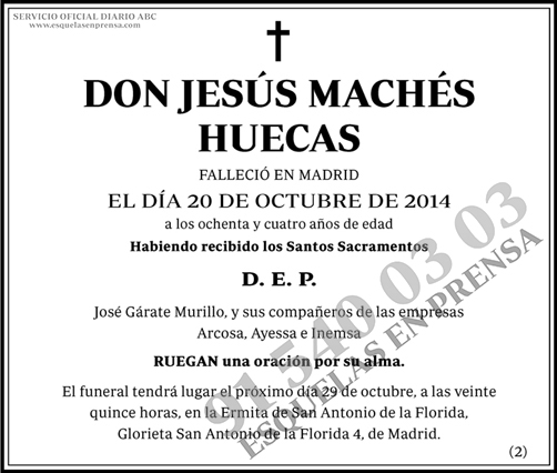 Jesús Machés Huecas